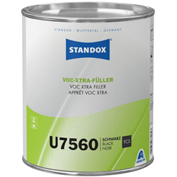 STANDOX U7560 VOC XTRA FILLER BLACK 3.5L