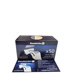 SUNDSTROM RESPIRATOR CLEANING TISSUES (5226) 1 BOX