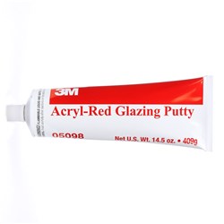 3M 05098 ACRYL-RED SPOT PUTTY 410G/TUBE