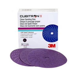 3M 31482 737U CUBITRON II HOOKIT CLEAN SANDING DISC P240 BOX/50