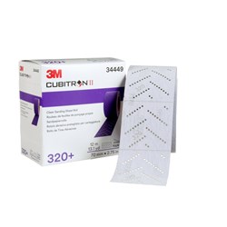 3M 34449 CUBITRON II CLEAN SANDING ROLL P320 70MMX12M