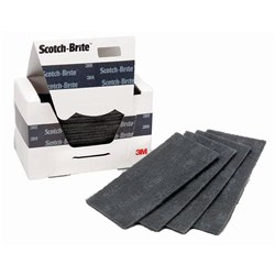 3M 64660 S/BRITE FLEX HAND PADS ULTRA FINE GREY BOX/25