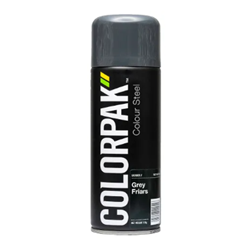 COLORPAK COLOURSTEEL AEROSOL 400ML GREY FRIARS 