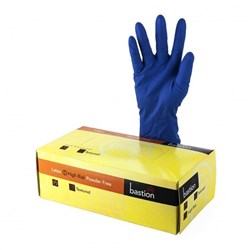 BASTION 100/307 HI-RISK LATEX GLOVES P/F XXL BOX/50