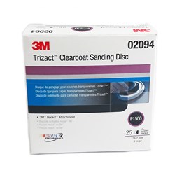 3M 2094 TRIZACT HKIT DISC P1500 76MM 25/BOX