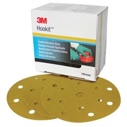 3M 50454 GOLD HOOK IT 255P P500 150MM 100/BX
